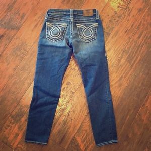 Big Star cropped skinny jeans